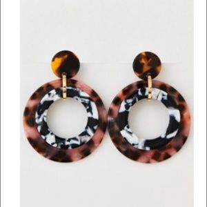 American Eagle tortoise earrings
